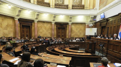 28 November 2019 The participants of the public hearing on the Bill on Ascertaining the Facts about the Status of New-Borns Suspected to Have Gone Missing from Maternity Wards in the Republic of Serbia